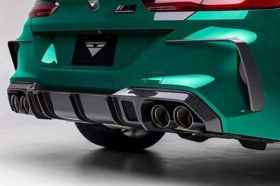 Voor BMW M8 Carbon Fiber Body Kit M8 Upgraded Vors Style Carbon Fiber Front Lip Diffuser Spoiler Side Skirt Body Kit