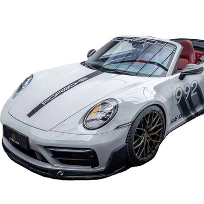 Voor Porsche 992s Carbon Fiber Body Kit 992s AE Style Droge Carbon Fiber Front Lip Diffuser Spoiler Side Robe