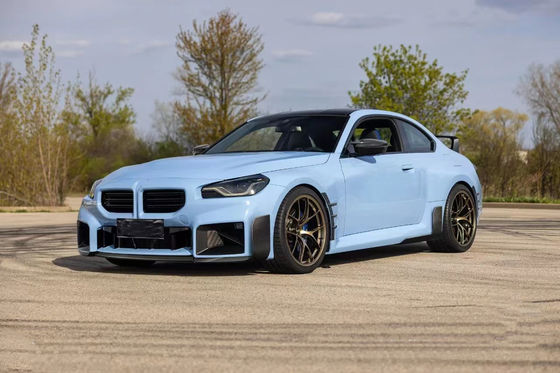 Voor BMW M2 G87 Carbon Fiber Body Kit M2 G87 Upgraded MP Style Carbon Fiber Front Lip Diffuser Spoiler Body Kit