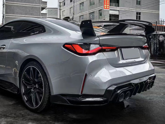 Voor BMW 4 Series G80 G82 M3 M4 Spoiler van koolstofvezel G80 G82 M3 M4 GTR Style Spoiler Wing