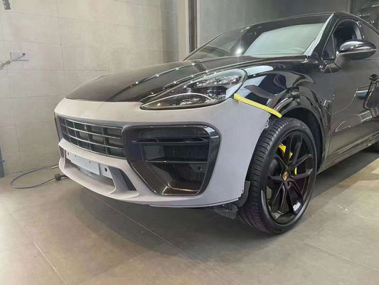Cayenne Porsche Body Kit Droog koolstofvezel MTR-stijl voorlippendiffuser