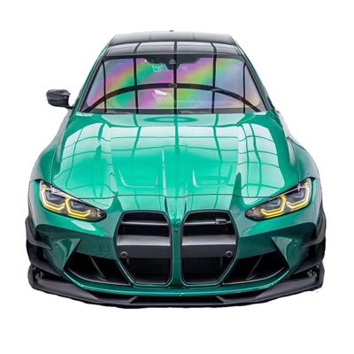 Voor BMW G80 G82 M3 M4 Carbon Fiber Body Kit G80 G82 M3 M4 Upgraded AE Style Front Lip Diffuser Spoiler Side Skirt Body Kit