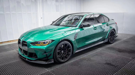 Voor BMW G80 G82 M3 M4 Carbon Fiber Body Kit G80 G82 M3 M4 Upgraded AE Style Front Lip Diffuser Spoiler Side Skirt Body Kit