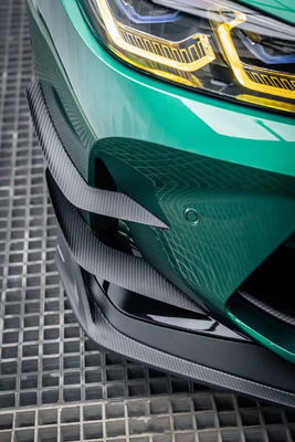 Voor BMW G80 G82 M3 M4 Carbon Fiber Body Kit G80 G82 M3 M4 Upgraded AE Style Front Lip Diffuser Spoiler Side Skirt Body Kit