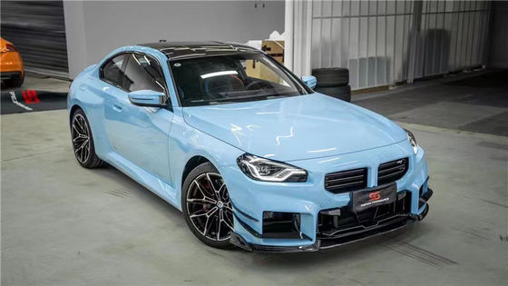 Voor BMW M2 G87 Carbon Fiber Body Kit M2 G87 Upgraded AE Style Carbon Fiber Front Lip Diffuser Spoiler Body Kit