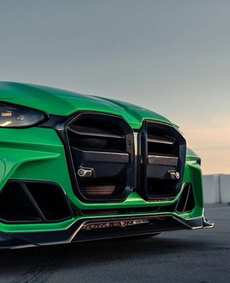 Voor BMW M3 M4 Carbon Fiber Body Kit G80 G82M3 M4 Opgedateerde VORS Style Carbon Fiber Front Bumper