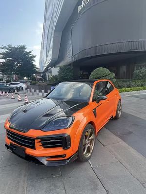Porsche Cayenne Widebody Body Kit MSY Style Voorlippen Diffuser Spoiler Body Kit Porsche