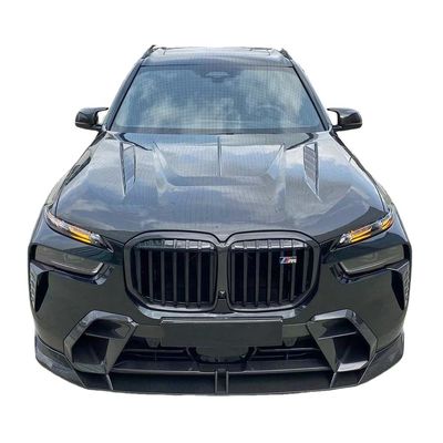 Voor BMW X7 Carbon Fiber Body Kit X7 Opgewaardeerde LD-stijl Carbon Fiber Front Lip Diffuser Spoiler Hood Body Kit