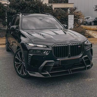 Voor BMW X7 Carbon Fiber Body Kit X7 Opgewaardeerde LD-stijl Carbon Fiber Front Lip Diffuser Spoiler Hood Body Kit