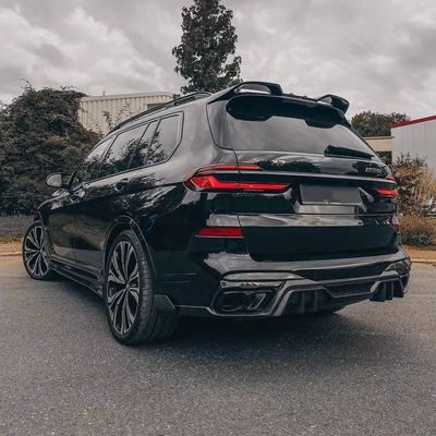 Voor BMW X7 Carbon Fiber Body Kit X7 Opgewaardeerde LD-stijl Carbon Fiber Front Lip Diffuser Spoiler Hood Body Kit