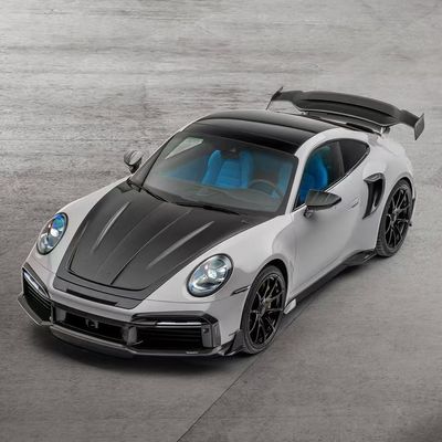 992 Turbo Porsche Body Kit Carbon Fiber MSY Style Diy Achterbumper Spoiler Hood
