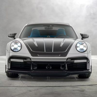 992 Turbo Porsche Body Kit Carbon Fiber MSY Style Diy Achterbumper Spoiler Hood