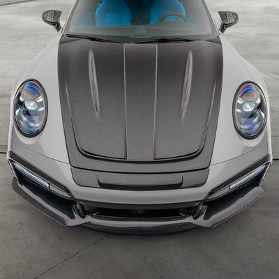 992 Turbo Porsche Body Kit Carbon Fiber MSY Style Diy Achterbumper Spoiler Hood