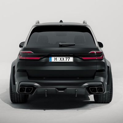 Voor BMW X7 Carbon Fiber Body Kit X7 Carbon Fiber Front Lip Diffuser Spoiler Hood Side Skirt Wide Body Kit