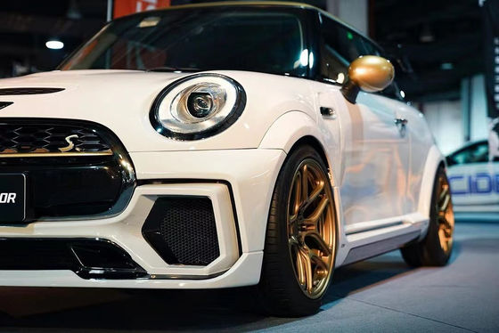 Voor BMW MINI Carbon Fiber Body Kit MINI Upgrades ASP Style Voor- en achterste bumper Side Skirt Spoiler Wide-body Kit