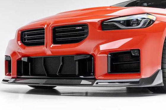 Voor BMW M2 Carbon Fiber Body Kit M2 Upgraded Vors-stijl Carbon Fiber Front Lip Diffuser Spoiler Hood Side Robe