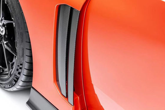 Voor BMW M2 Carbon Fiber Body Kit M2 Upgraded Vors-stijl Carbon Fiber Front Lip Diffuser Spoiler Hood Side Robe