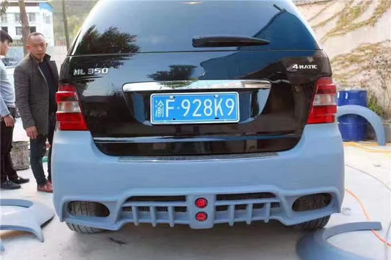 WALD Style Wide Bodyki voor Mercedes W164 ML300 ML350 ML400 ML500 ML63 Body Kit Voor- en achterbumper zijrokken
