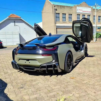 Voor BMW I8 Carbon Fiber Body Kit I8 Carbon Fiber Front Lip Diffuser Spoiler Side Skirt
