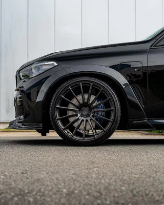 Voor BMW X5 G05 F95 Carbon Fiber Widebody Kit X5 G05 F95 Carbon Fiber Front Lip Diffuser Spoiler Wide Body Kit