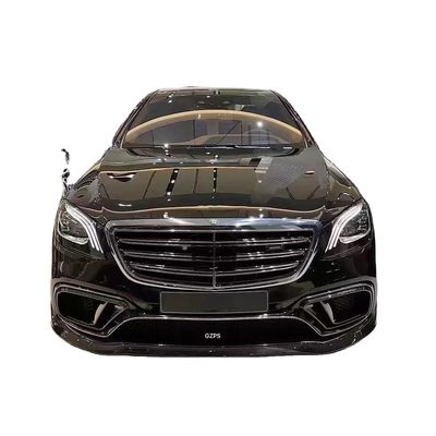 BRASS Tyle Front Shovel Rear Diffuser voor Mercedes-Benz W222 AMG S63 S65 S63 S65 Carbon Fiber Body Kit