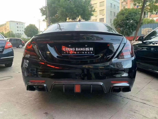 BRASS Tyle Front Shovel Rear Diffuser voor Mercedes-Benz W222 AMG S63 S65 S63 S65 Carbon Fiber Body Kit