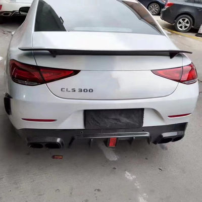 Verkoop 2018-2022 voor Mercedes CLS300 CLS350 W257 Carbon Fiber Body Kit CLS Carbon Fiber Front Scoop Spoiler Achter Diffuser