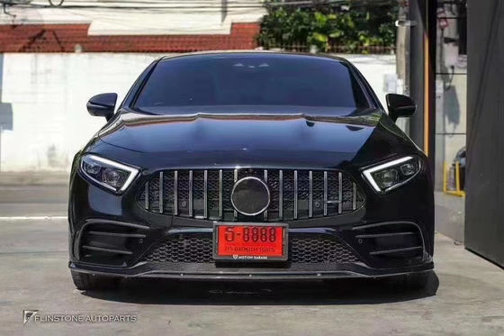 Verkoop 2018-2022 voor Mercedes CLS300 CLS350 W257 Carbon Fiber Body Kit CLS Carbon Fiber Front Scoop Spoiler Achter Diffuser