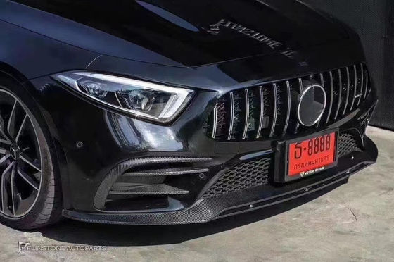 Verkoop 2018-2022 voor Mercedes CLS300 CLS350 W257 Carbon Fiber Body Kit CLS Carbon Fiber Front Scoop Spoiler Achter Diffuser