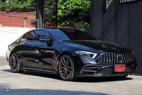 Verkoop 2018-2022 voor Mercedes CLS300 CLS350 W257 Carbon Fiber Body Kit CLS Carbon Fiber Front Scoop Spoiler Achter Diffuser