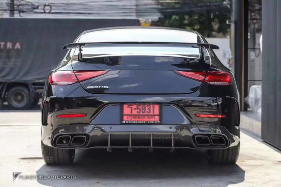 Verkoop 2018-2022 voor Mercedes CLS300 CLS350 W257 Carbon Fiber Body Kit CLS Carbon Fiber Front Scoop Spoiler Achter Diffuser
