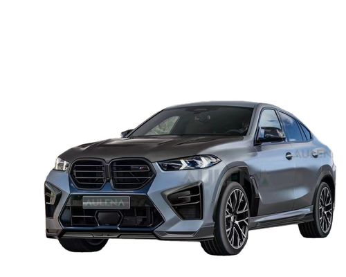 SUV Bmw X6 Body Kit Carbon Fiber X6M Front Bumper Lip Splitter Spoiler Side