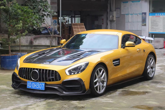 Voor Mercedes AMG GT Carbon Fiber Body Kit AMG GT Carbon Fiber Front Lip Diffuser Spoiler