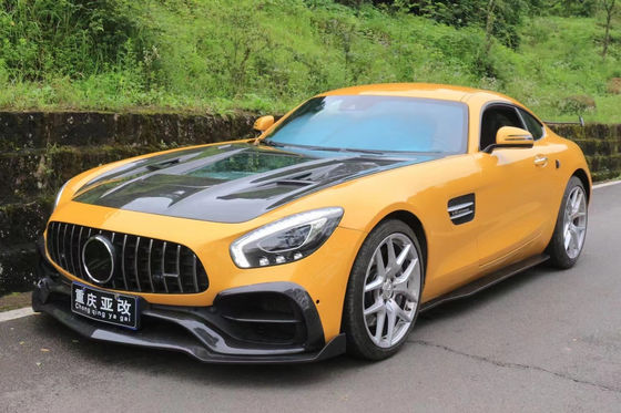 Voor Mercedes AMG GT Carbon Fiber Body Kit AMG GT Carbon Fiber Front Lip Diffuser Spoiler