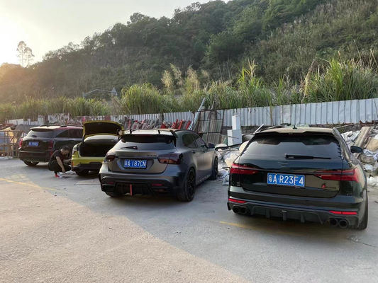 Warm verkoop Gla45 Gla260 X156 Carbon Fiber Body Kit Gla45 Carbon Fiber achterverspreider 2014-2019