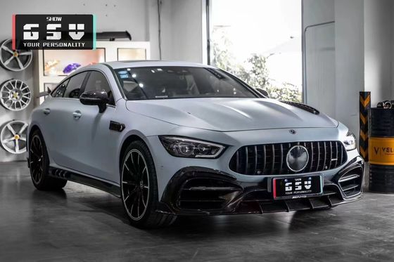 Voor Mercedes AMG GT50 53 63 Carbon Fiber Body Kit AMG GT50 53 63 Opgewaardeerde Top Style Carbon Fiber Front Lip Diffuser Spoiler