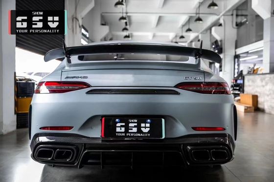 Voor Mercedes AMG GT50 53 63 Carbon Fiber Body Kit AMG GT50 53 63 Opgewaardeerde Top Style Carbon Fiber Front Lip Diffuser Spoiler