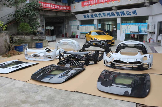 Autoonderdelen voor Mercedes-Benz AMG GT GTC GTS Body Kit AMG GT GTC GTS Opgewaardeerde GTR-stijl voor- en achterbumper spoiler body kit