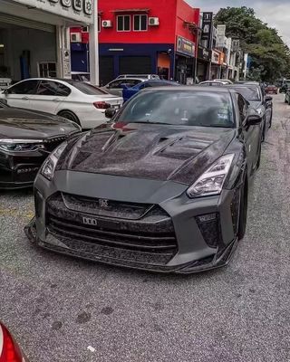 Voor Nissan GTR R35 Carbon Fiber Body Kit GTR Upgraded Top Style Carbon Fiber Voor- en achterbumper Zijdekleding Spoilers