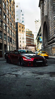 Hot 2022 Products GTR R35wide Bodyki Body Kit voor Nissan GTR R35 Voor- en achterbumper spoiler