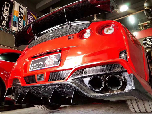 Voor Nissan GTR Body Kit GTR R35 Upgrades de VARIS-stijl Carbon Fiber Front en Rear Bumper Spoiler Body Kit