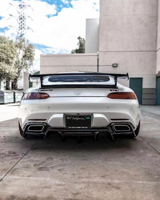 Voor Mercedes AMG GT Carbon Fiber Body Kit AMG GT Carbon Fiber Front Lip Diffuser Spoiler