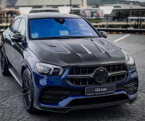 Nieuw product Carbon Fiber Hood voor Mercedes GLE Coupé GLE Carbon Fiber Motor Cover Motorluik Cover