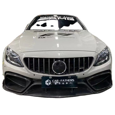 Nieuw product voor Mercedes W205 AMG C63 Coupe Body Kit C63 Coupe Opgewaardeerde IMP-stijl Voorbumper