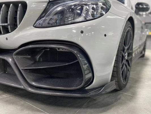 Nieuw product voor Mercedes W205 AMG C63 Coupe Body Kit C63 Coupe Opgewaardeerde IMP-stijl Voorbumper