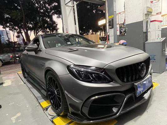 Nieuw product voor Mercedes W205 AMG C63 Coupe Body Kit C63 Coupe Opgewaardeerde IMP-stijl Voorbumper