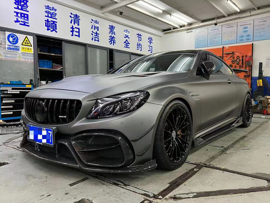 Nieuw product voor Mercedes W205 AMG C63 Coupe Body Kit C63 Coupe Opgewaardeerde IMP-stijl Voorbumper