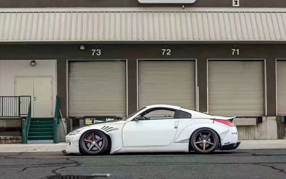 350Z Nissan Body Kit Hars Fiber Bumper Achter Diffuser Auto Voor Spoiler Zijdekleding