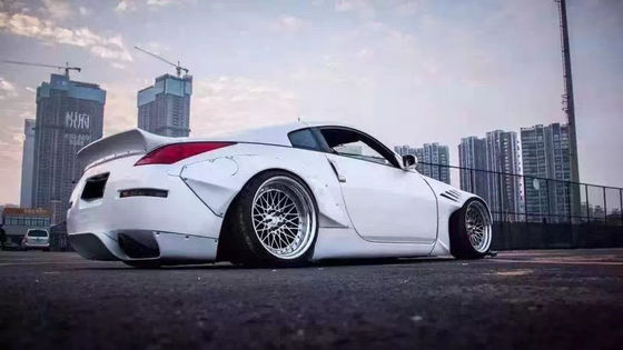350Z Nissan Body Kit Hars Fiber Bumper Achter Diffuser Auto Voor Spoiler Zijdekleding