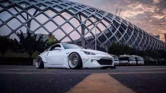 350Z Nissan Body Kit Hars Fiber Bumper Achter Diffuser Auto Voor Spoiler Zijdekleding